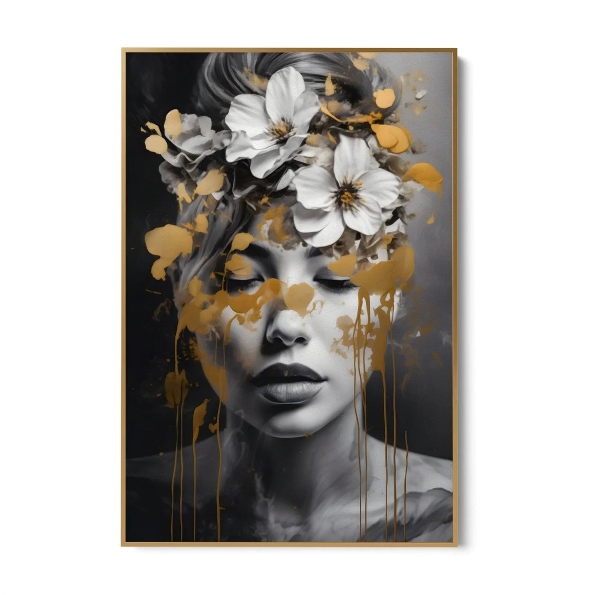 Quadro Stampa su Tela Volto dell'anima - CupidoDesign