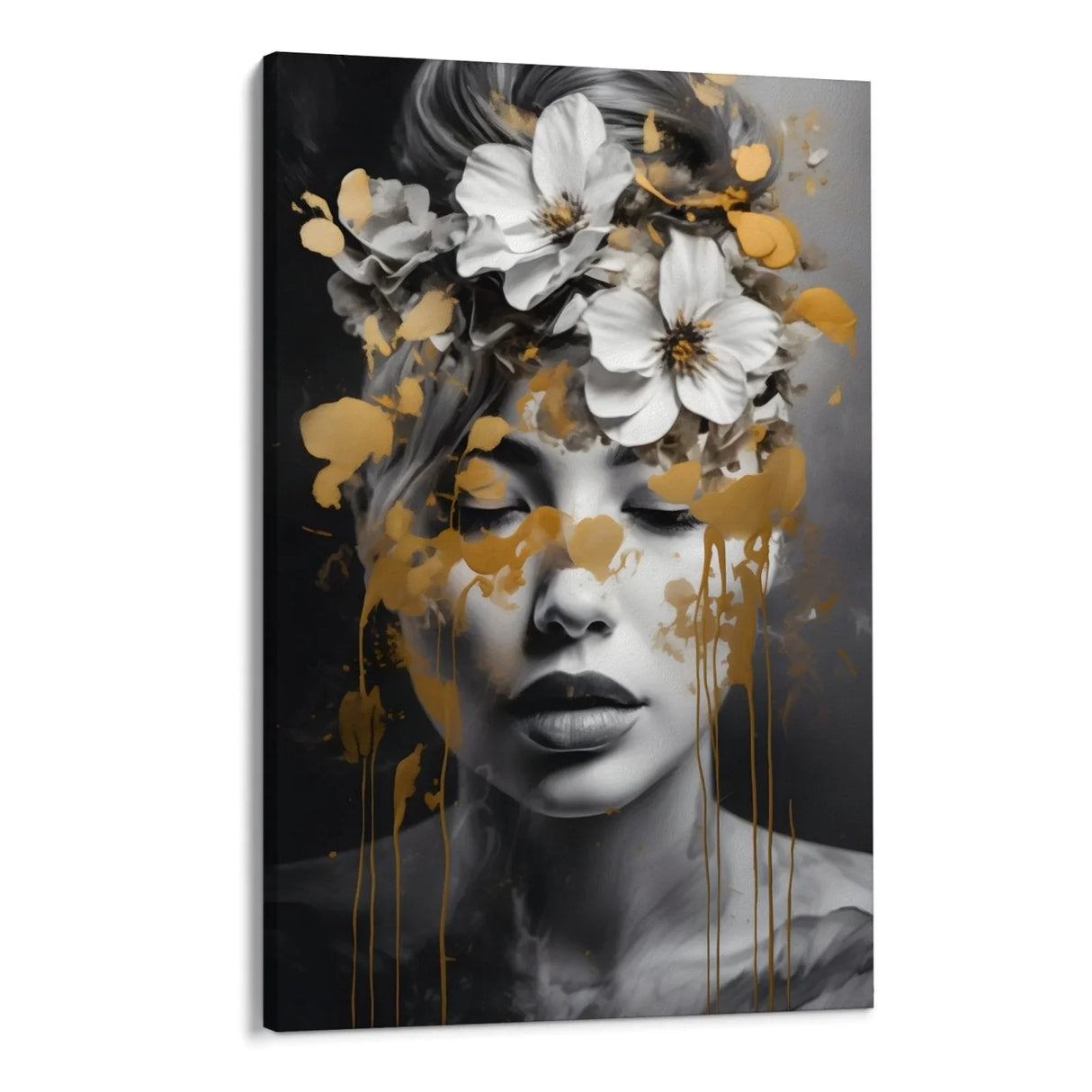 Quadro Stampa su Tela Volto dell'anima - CupidoDesign