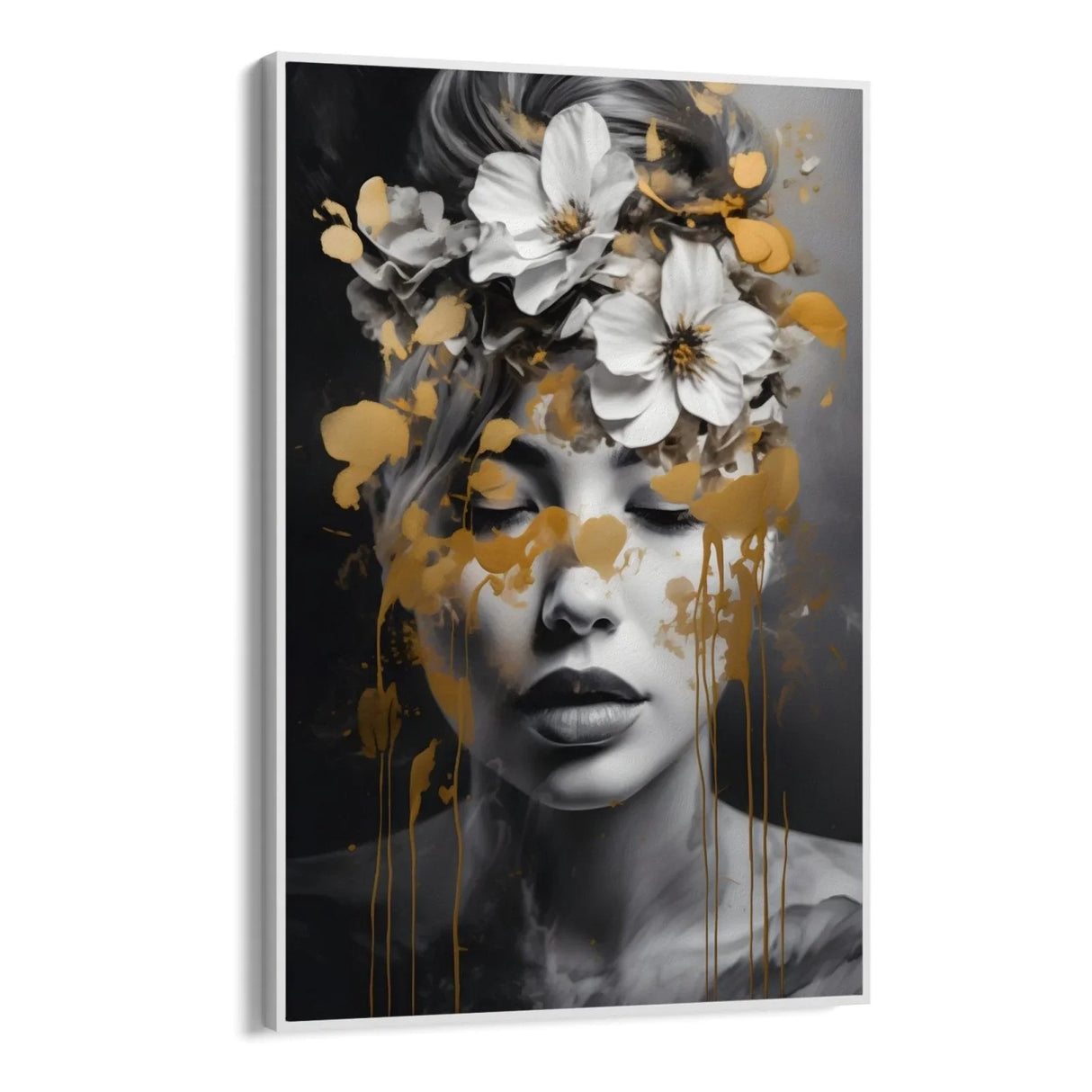 Quadro Stampa su Tela Volto dell'anima - CupidoDesign