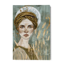 Quadro Stampa su Tela Volto di spighe - CupidoDesign