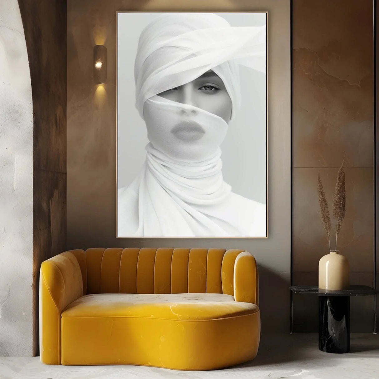 Quadro Stampa su Tela Volto etereo - CupidoDesign