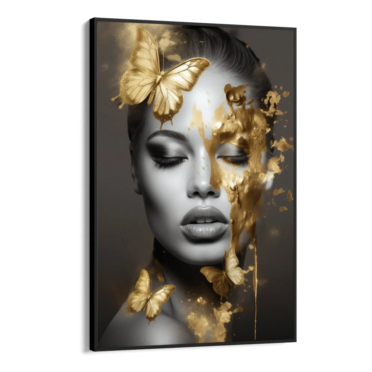 Quadro Stampa su Tela Volto Radiante - CupidoDesign
