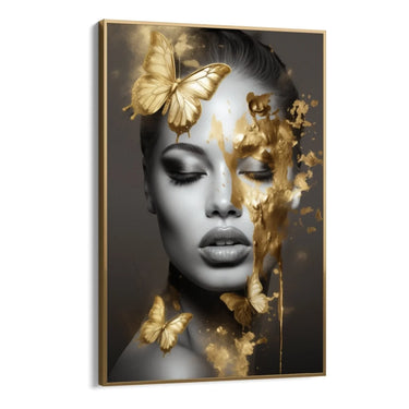 Quadro Stampa su Tela Volto Radiante - CupidoDesign