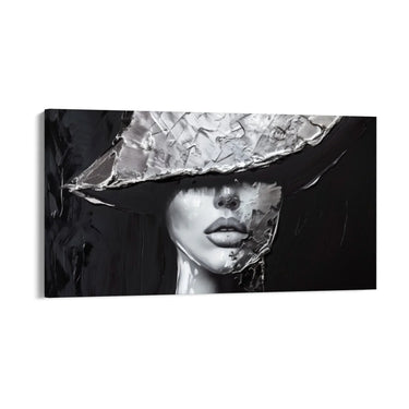 Quadro Stampa su Tela Volto segreto - CupidoDesign