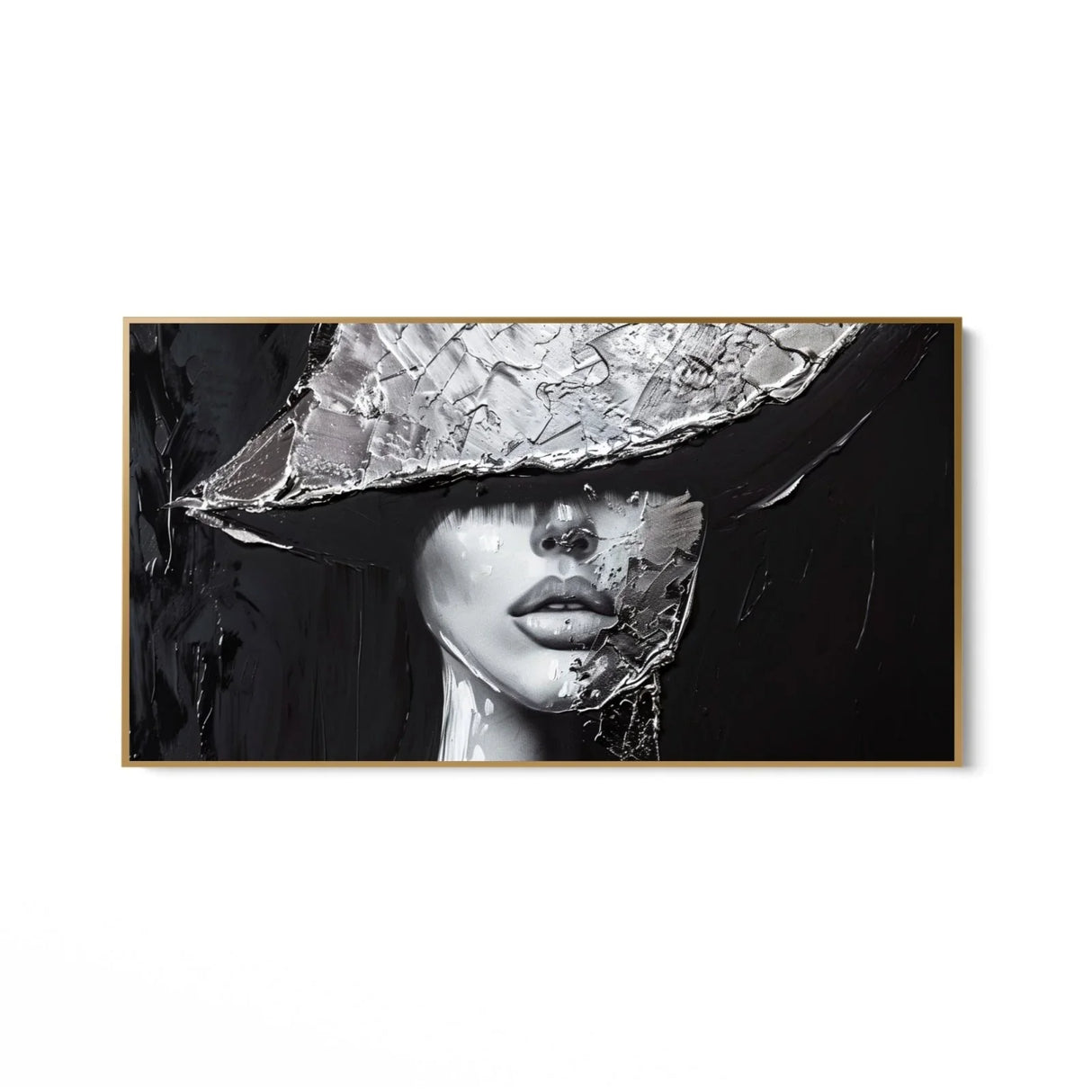 Quadro Stampa su Tela Volto segreto - CupidoDesign