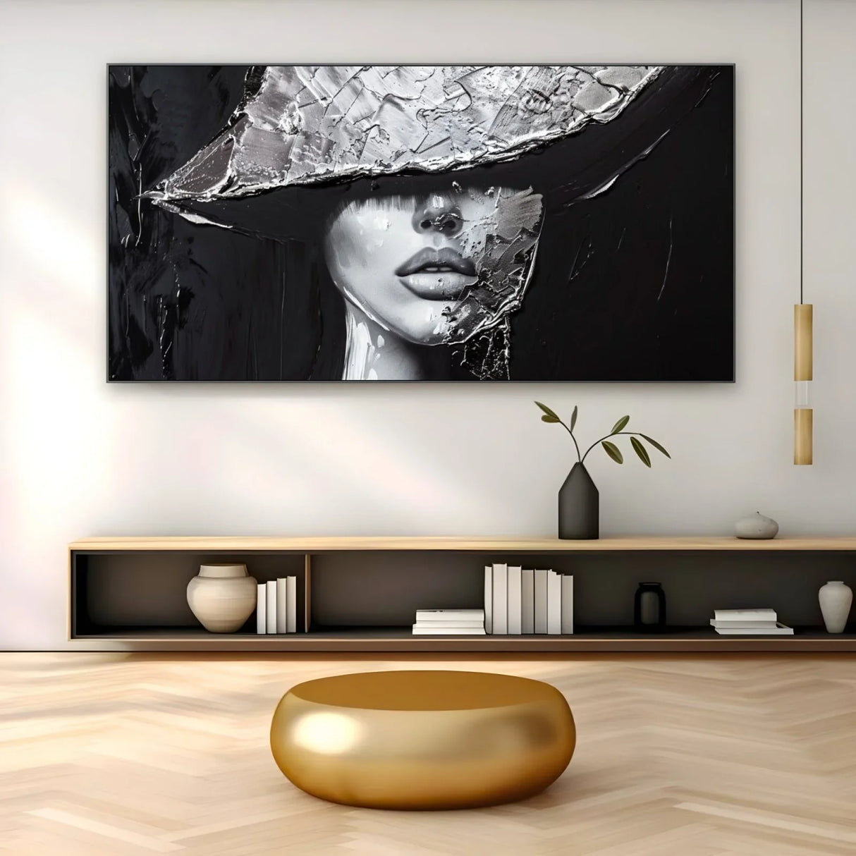 Quadro Stampa su Tela Volto segreto - CupidoDesign