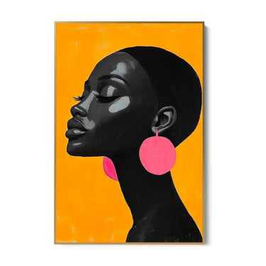Quadro Stampa su Tela Volto sognante - CupidoDesign