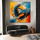 Quadro Stampa su Tela Vortice Colorato - CupidoDesign