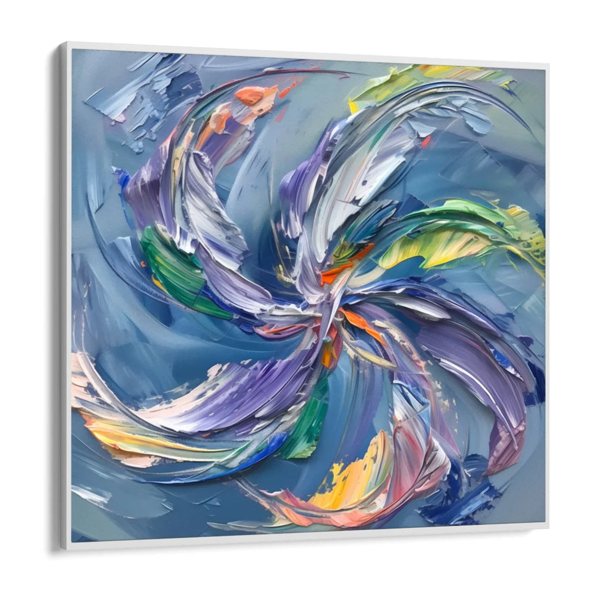 Quadro Stampa su Tela Vortice di Colori - CupidoDesign