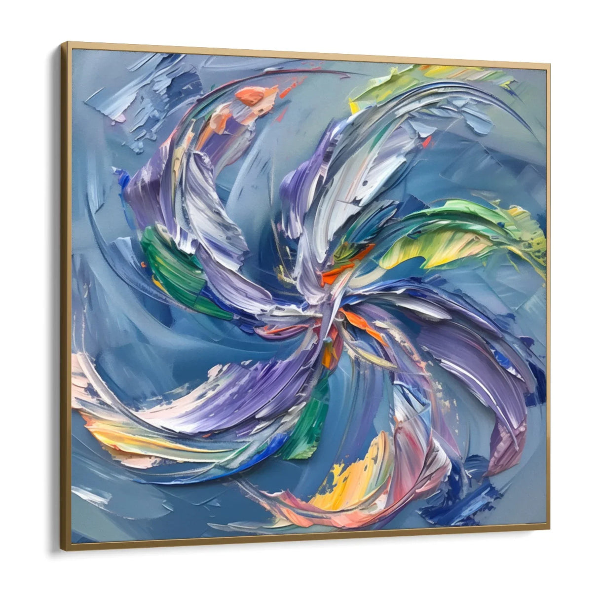 Quadro Stampa su Tela Vortice di Colori - CupidoDesign