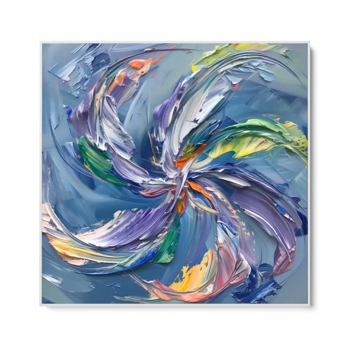 Quadro Stampa su Tela Vortice di Colori - CupidoDesign