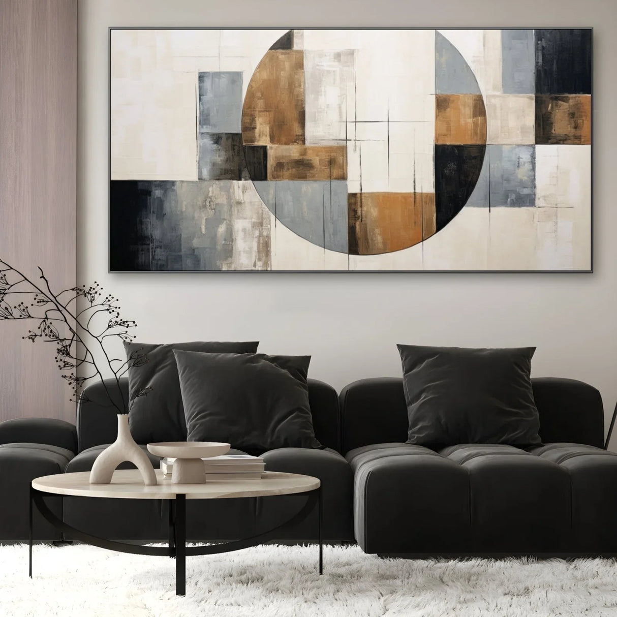 Quadro Stampa su Tela Vortice d'Inverno - CupidoDesign