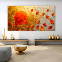 Quadro Stampa su Tela Vortice Ramato - CupidoDesign