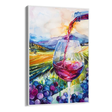 Quadro Stampa su Tela Vortici di Maremma - CupidoDesign