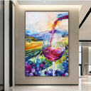 Quadro Stampa su Tela Vortici di Maremma - CupidoDesign