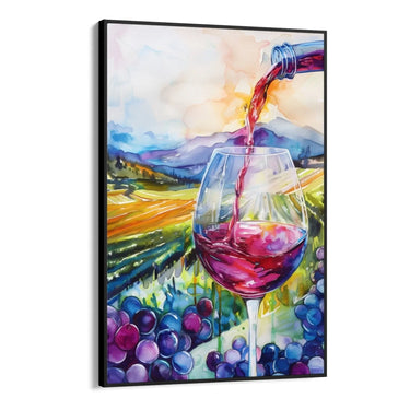 Quadro Stampa su Tela Vortici di Maremma - CupidoDesign