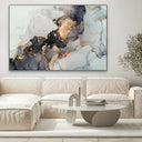 Quadro Stampa su Tela Vulcano Dorato - CupidoDesign