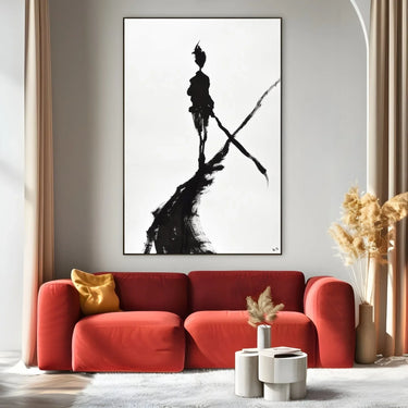 Quadro Stampa su Tela Vuoto Profondo - CupidoDesign