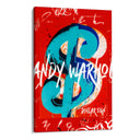 Quadro Stampa su Tela Warhol Dollar Sign - CupidoDesign