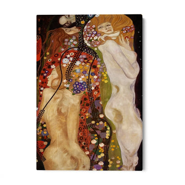 Quadro Stampa su Tela Water Serpents, Klimt - CupidoDesign