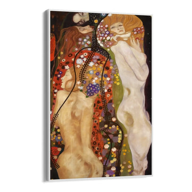 Quadro Stampa su Tela Water Serpents, Klimt - CupidoDesign