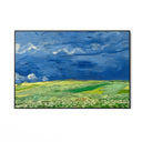 Quadro Stampa su Tela Wheatfields Under Thunderclouds, Vincent Van Gogh - CupidoDesign