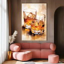 Quadro Stampa su Tela Whisky Elixir - CupidoDesign