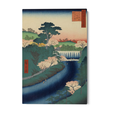 Quadro Stampa su Tela Le Cento vedute famose di Edo XIX, Utagawa Hiroshige - CupidoDesign