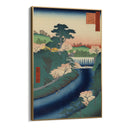 Quadro Stampa su Tela Le Cento vedute famose di Edo XIX, Utagawa Hiroshige - CupidoDesign