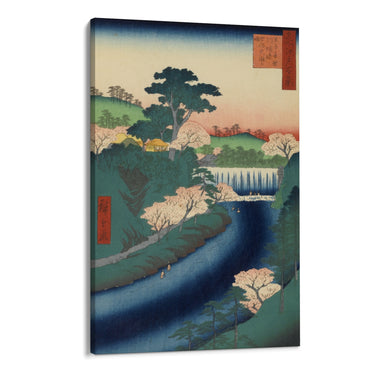Quadro Stampa su Tela Le Cento vedute famose di Edo XIX, Utagawa Hiroshige - CupidoDesign