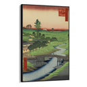 Quadro Stampa su Tela Le Cento vedute famose di Edo XXII, Utagawa Hiroshige - CupidoDesign