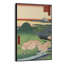 Quadro Stampa su Tela Le Cento vedute famose di Edo XXIV, Utagawa Hiroshige - CupidoDesign