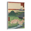 Quadro Stampa su Tela Le Cento vedute famose di Edo XXIV, Utagawa Hiroshige - CupidoDesign