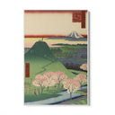 Quadro Stampa su Tela Le Cento vedute famose di Edo XXIV, Utagawa Hiroshige - CupidoDesign