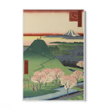 Quadro Stampa su Tela Le Cento vedute famose di Edo XXIV, Utagawa Hiroshige - CupidoDesign