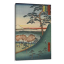 Quadro Stampa su Tela Le Cento vedute famose di Edo XXV, Utagawa Hiroshige - CupidoDesign