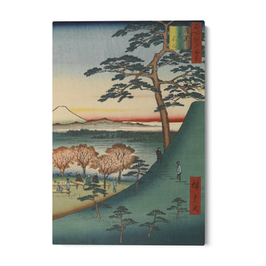 Quadro Stampa su Tela Le Cento vedute famose di Edo XXV, Utagawa Hiroshige - CupidoDesign