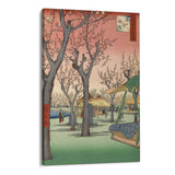 Quadro Stampa su Tela Le Cento vedute famose di Edo XXVII, Utagawa Hiroshige - CupidoDesign