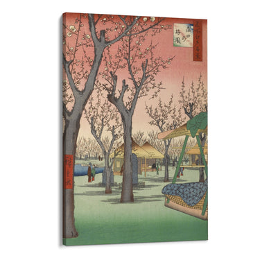 Quadro Stampa su Tela Le Cento vedute famose di Edo XXVII, Utagawa Hiroshige - CupidoDesign