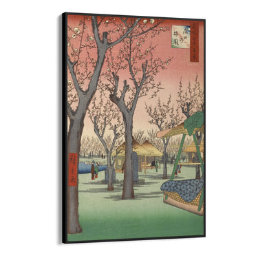 Quadro Stampa su Tela Le Cento vedute famose di Edo XXVII, Utagawa Hiroshige - CupidoDesign
