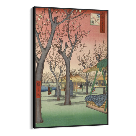 Quadro Stampa su Tela Le Cento vedute famose di Edo XXVII, Utagawa Hiroshige - CupidoDesign