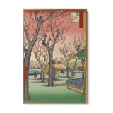 Quadro Stampa su Tela Le Cento vedute famose di Edo XXVII, Utagawa Hiroshige - CupidoDesign
