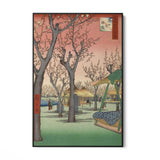 Quadro Stampa su Tela Le Cento vedute famose di Edo XXVII, Utagawa Hiroshige - CupidoDesign