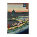 Quadro Stampa su Tela Le Cento vedute famose di Edo XXXI, Utagawa Hiroshige - CupidoDesign