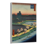 Quadro Stampa su Tela Le Cento vedute famose di Edo XXXI, Utagawa Hiroshige - CupidoDesign