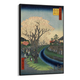 Quadro Stampa su Tela Le Cento vedute famose di Edo XLII, Utagawa Hiroshige - CupidoDesign