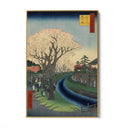 Quadro Stampa su Tela Le Cento vedute famose di Edo XLII, Utagawa Hiroshige - CupidoDesign