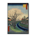 Quadro Stampa su Tela Le Cento vedute famose di Edo XLII, Utagawa Hiroshige - CupidoDesign
