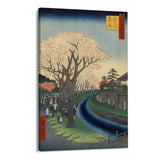 Quadro Stampa su Tela Le Cento vedute famose di Edo XLII, Utagawa Hiroshige - CupidoDesign