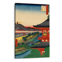 Quadro Stampa su Tela Le Cento vedute famose di Edo XLIX, Utagawa Hiroshige - CupidoDesign